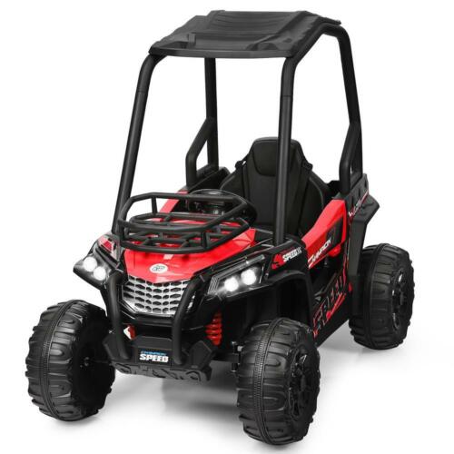 Load image into Gallery viewer, 12V Children&#39;s Ride-On Electric Off-Road UTV Truck with Remote Control, Music Player, and LED Lights

