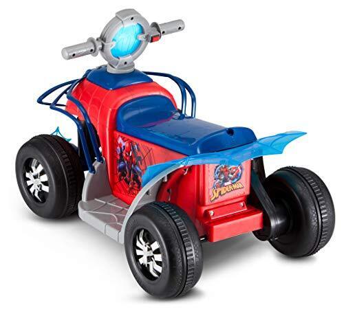 Load image into Gallery viewer, Marvel&#39;s Spider-Man Premium Toddler Quad Ride-On for Kids 18-30 Months by Kid Trax
