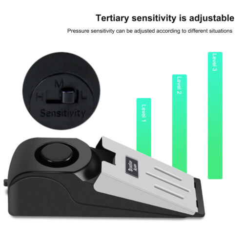 Load image into Gallery viewer, Watch Dog - Door Stop Security Alarm Wedge
