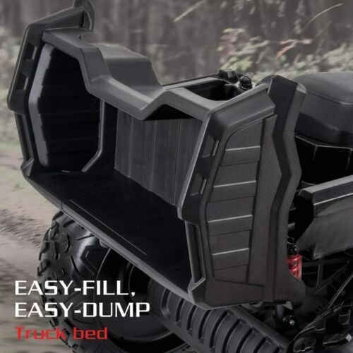 Load image into Gallery viewer, Black 4-Wheel Electric ATV Off-Road Vehicle for Kids - All-Terrain Ride-On Toy
