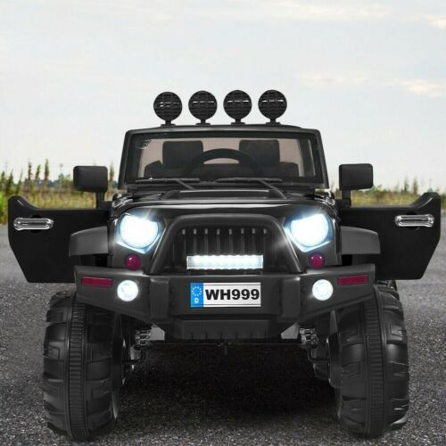 Load image into Gallery viewer, 12V Children&#39;s Ride-On Toy Truck with Spring Suspension System
