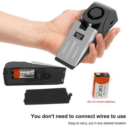 Load image into Gallery viewer, Watch Dog - Door Stop Security Alarm Wedge
