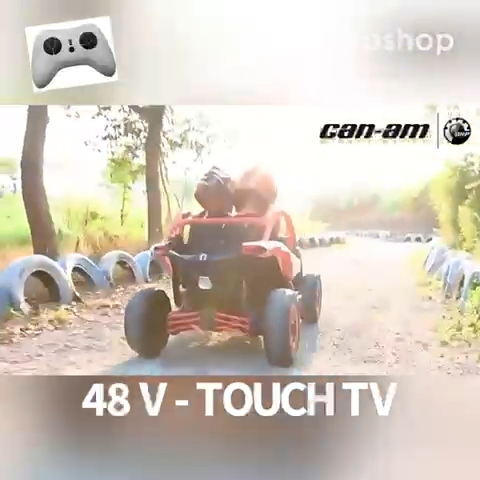 Load image into Gallery viewer, Authorized Can-am Maverick UTV TOUCH TV Ride On Remote Off-road Tire Buggy
