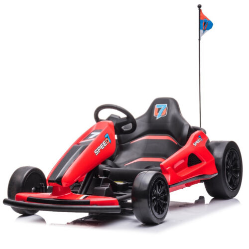 Load image into Gallery viewer, 24V Kids Electric Racing Car with Drift Mode - Battery Powered Ride-on Toy
