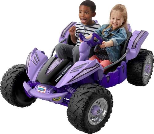 Load image into Gallery viewer, Green 12V Dune Racer Extreme Ride-On Vehicle by Power Wheels
