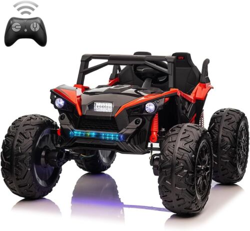 Load image into Gallery viewer, 24V 2 Seater Ride on Toy UTV with Remote Control, EVA Tires, 4-Wheel Drive, Electric Car with Music
