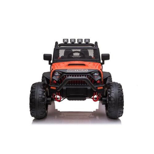 Load image into Gallery viewer, Orange Dual Control Kids Ride-on Vehicle with 40W*2 12V9AH*1 Power Supply
