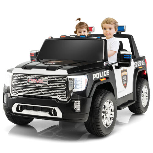 Load image into Gallery viewer, 2-Seater Electric Police Car for Kids with Dual Control Modes - 12V Ride On Toy
