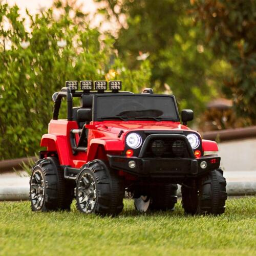 Load image into Gallery viewer, Children&#39;s Ride-On Toy Truck Vehicle Battery Operated 12V Remote Controlled for 3-8 Year Olds - Red Color
