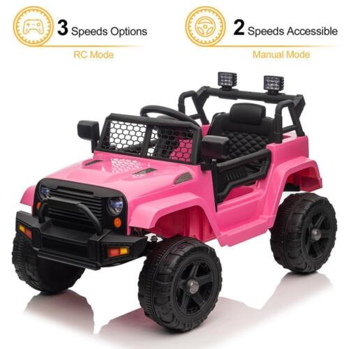 Load image into Gallery viewer, Remote Control Ride-On Car Truck with 3 Speeds and 3 Color Options
