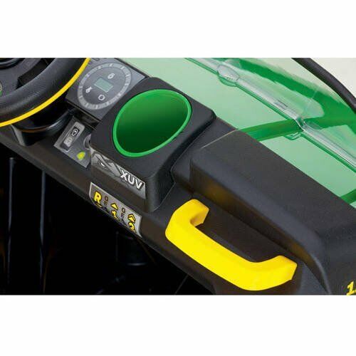 Load image into Gallery viewer, Electric John Deere 12V Ride-On Tractor with Adjustable Seat for Kids
