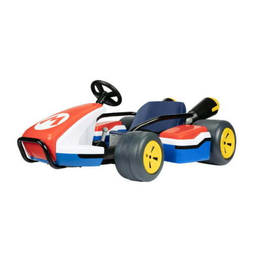 Super Mario Kart 24V Battery-Powered 3-Speed Drift Ride-on Racer