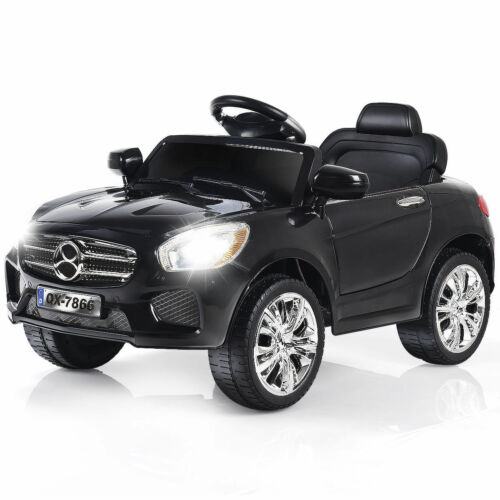 6V Kids Ride On Car with RC Remote Control and LED Lights - Perfect Christmas Gift!