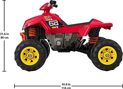 Load image into Gallery viewer, Rev up the Fun with the Hot Wheels Racing ATV: A Multi-Terrain Ride-On with Reverse Gear
