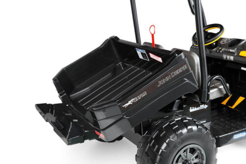 Load image into Gallery viewer, Peg Perego John Deere Gator XUV in Sleek Midnight Black - 12-Volt Battery-Powered Ride-On Vehicle
