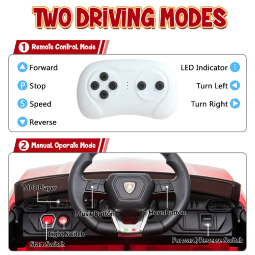 Load image into Gallery viewer, Licensed Lamborghini Urus Kids Ride-On Truck with Remote Control - 12V Battery Powered
