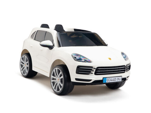 Load image into Gallery viewer, 12V Electric Porsche Cayenne Children&#39;s Ride-on Car with EVA Rubber Tires
