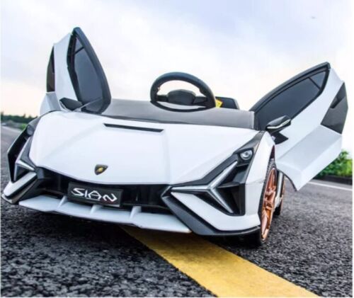 Load image into Gallery viewer, Lamborghini Sian Children&#39;s Ride-on Toy Car with Remote Control
