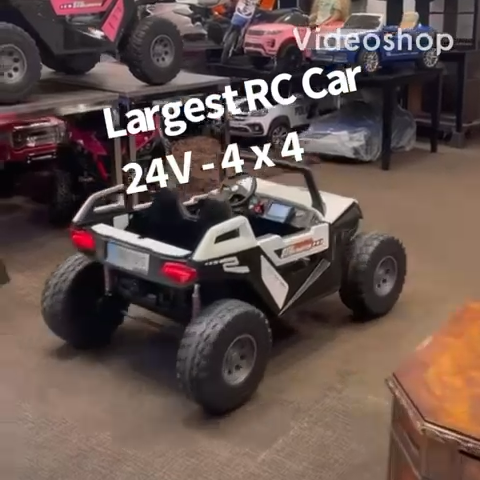 Load image into Gallery viewer, TOUCH TV 24V CLASH UTV RIDE ON MEGA BUGGY CAN AM ALL-TERRAIN VEHICLE DOUBLE SEAT 4WD LARGEST
