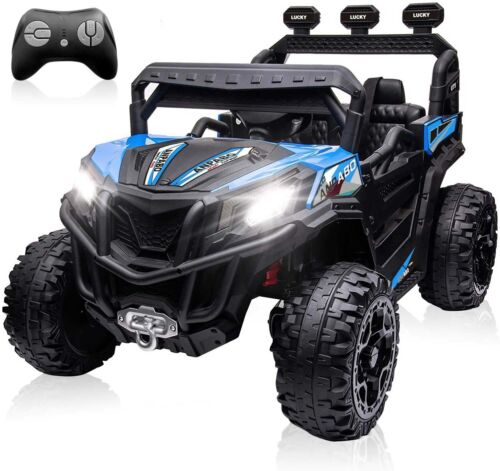 Load image into Gallery viewer, 12V 35W Engine Children Boys Ride On UTV Vehicle, Wireless Control, Spring Suspension
