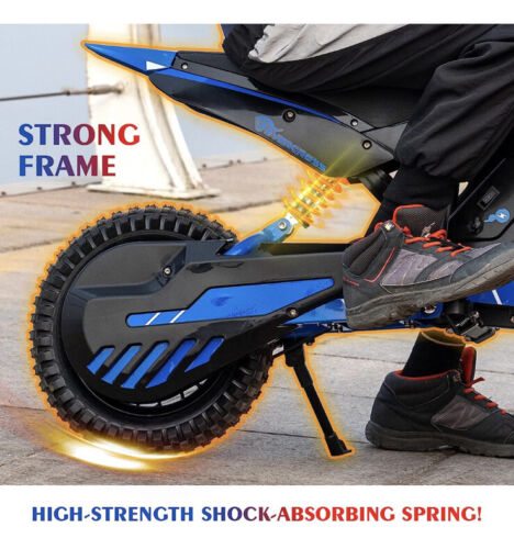 Load image into Gallery viewer, Electric Dirt Bike for Kids Ages 3-12: The Perfect Blue Ride
