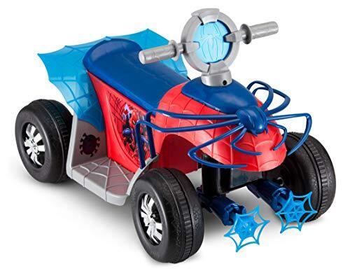 Marvel's Spider-Man Premium Toddler Quad Ride-On for Kids 18-30 Months by Kid Trax