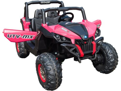 Load image into Gallery viewer, Pink 12v Mini Moto UTV 4x4 with Remote Control (2.4ghz RC)
