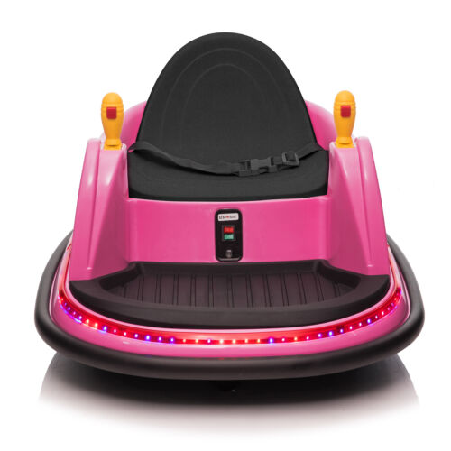 Load image into Gallery viewer, Stylish Pink 6V 7A.h Bumper Car for Endless Fun
