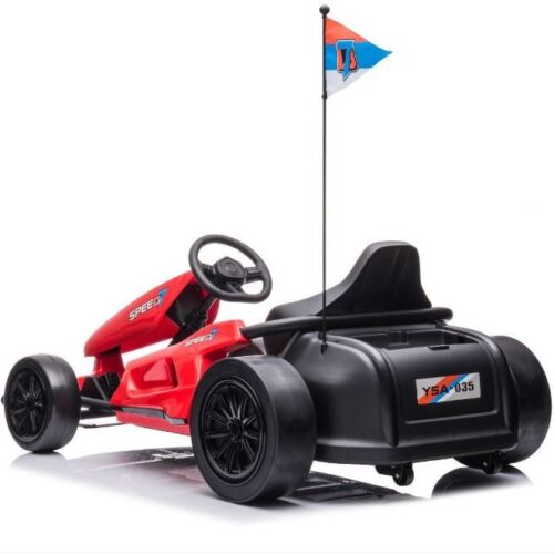 Load image into Gallery viewer, 24V Kids Electric Racing Car with Drift Mode - Battery Powered Ride-on Toy
