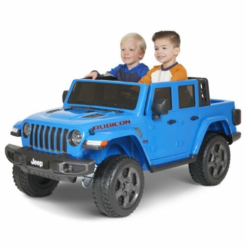 Blue 2-Seater 12V Jeep Gladiator Electric Ride-On Car