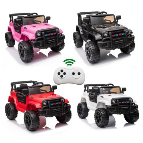 Electric Kids Ride-On SUV with Remote Control, MP3 Player, and LED Lights - 3 Speed Options
