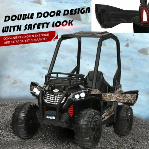 Children's Electric Off-Road UTV Truck with MP3 Player, Lights, and Remote Control