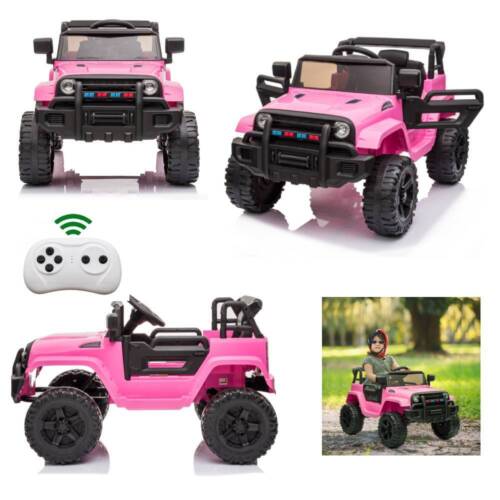 Load image into Gallery viewer, Electric Ride-On Car Truck for Kids with Remote Control and 3 Speed Options - Perfect Gift for Boys and Girls (12V)
