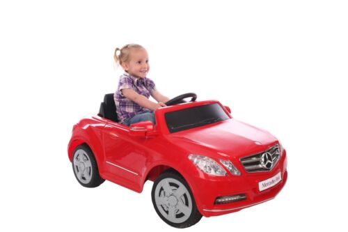 Load image into Gallery viewer, Kid Motorz Mercedes Benz E550 Ride-On Car in Red - 1 Seater, Rechargeable 6-Volt Battery
