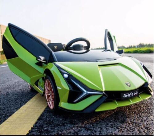 Load image into Gallery viewer, Lamborghini Sian Children&#39;s Electric Ride-On Car with Remote Control
