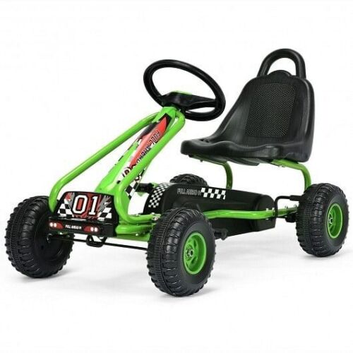 Load image into Gallery viewer, Adjustable Seat 4 Wheel Pedal Ride On - Green
