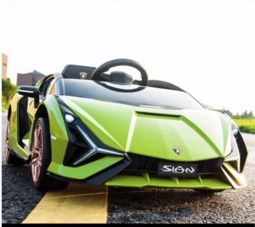 Load image into Gallery viewer, Lamborghini Sian Children&#39;s Electric Ride-On Car with Remote Control
