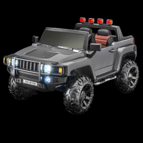 Load image into Gallery viewer, Electric Kids Ride On Car Truck with 4-Wheel Drive, Dual Seats, Pneumatic Tires, and Remote Control
