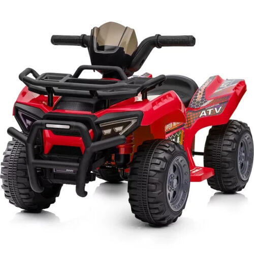 Red 6V Electric Four-Wheeler Ride on Toy for Toddlers - Perfect for Little Adventurers!