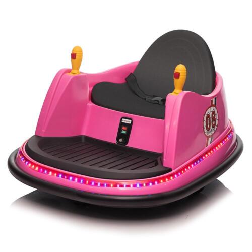 360° Spinning Electric Bumper Car for Kids with Remote Control and MP3 Player