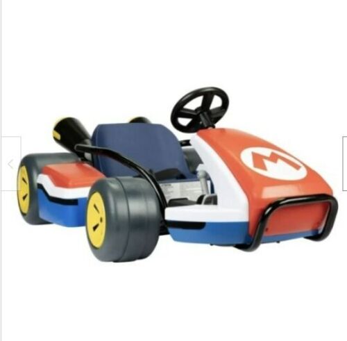 Load image into Gallery viewer, Super Mario Kart 24V Battery-Powered Ride-On Racer with 3 Speeds - Up to 8 Miles Per Hour
