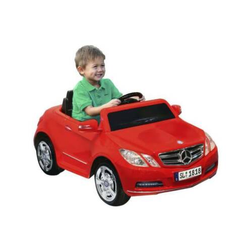 Load image into Gallery viewer, Kid Motorz Mercedes Benz E550 Ride-On Car in Red - 1 Seater, Rechargeable 6-Volt Battery
