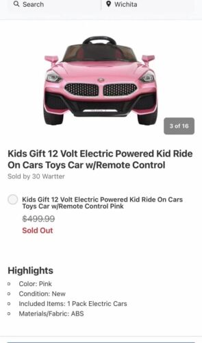 Load image into Gallery viewer, 12V Electric Ride-On Car for Kids with Remote Control - Perfect Gift for Children
