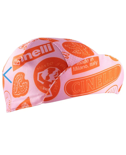 Cinelli Supercorsa Cycling Cap, Rose/White