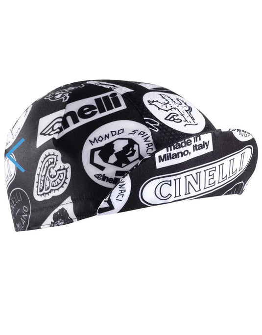 Cinelli Supercorsa Cycling Cap, Black/White