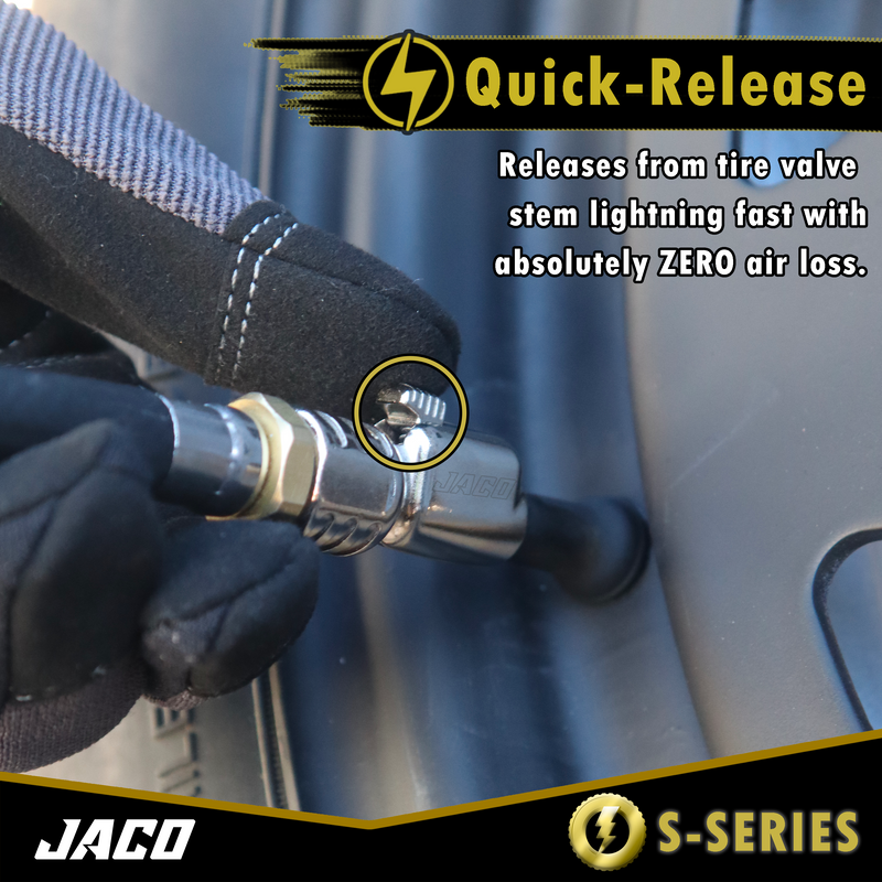 Load image into Gallery viewer, Lightning™ S-Series Tire Air Chuck | Open Flow, 1/4&quot; F-NPT
