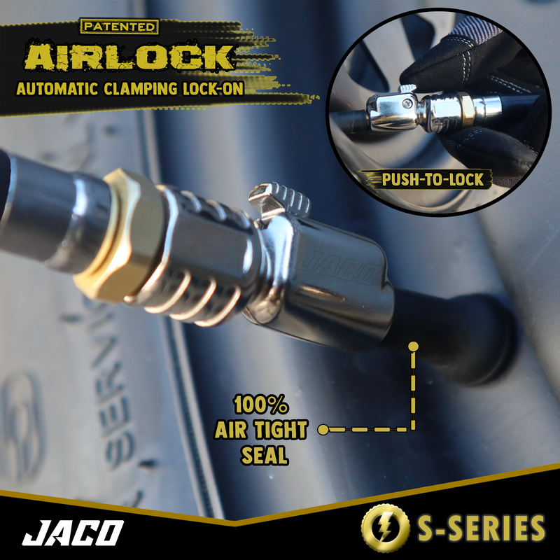 Load image into Gallery viewer, Lightning™ S-Series Tire Air Chuck | Open Flow, 1/4&quot; F-NPT
