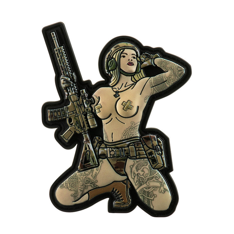 Load image into Gallery viewer, M-Tac Morale Patch Tactical Girl
