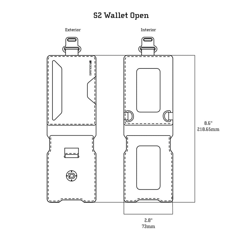 Load image into Gallery viewer, S2 Stealth™ Bifold Wallet
