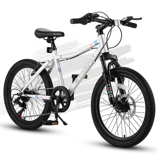 20-Inch 7-Speed Kids’ Mountain Bike for Boys and Girls Ages 7-12
